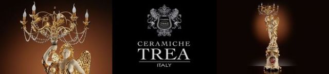 ロココ調高級セラミックフロアランプ